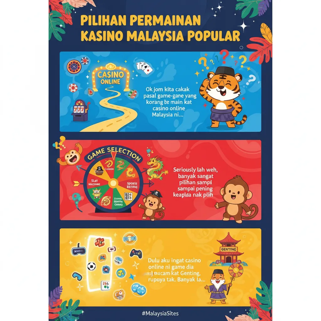 Pilihan Permainan Kasino Malaysia Popular