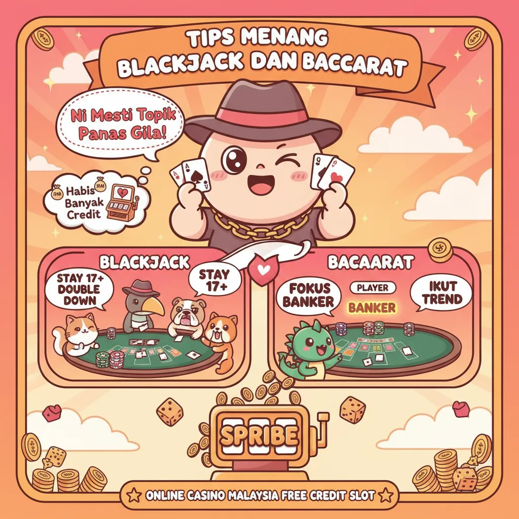 Tips Menang Blackjack Dan Baccarat